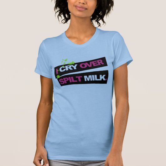 gemorste melk t-shirt (Voorkant)