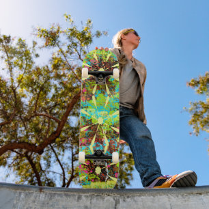 gemorste verf persoonlijk skateboard