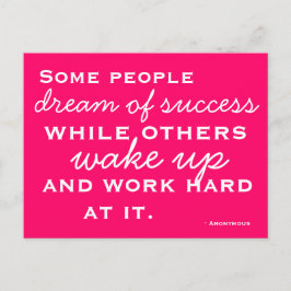 Gemotiveerd en geïnspireerd Briefkaart