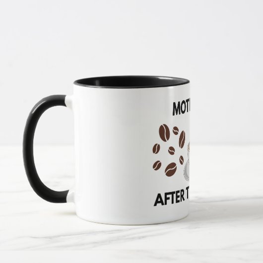 Gemotiveerd Na Deze Koffie Inspirerende Mok (Links)