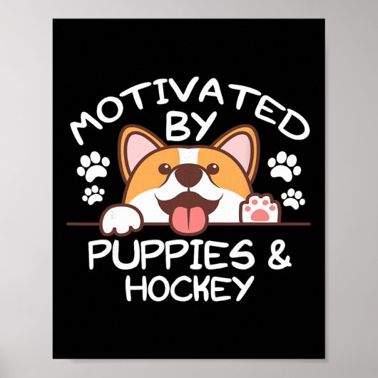 Gemotiveerd Poster (Voorkant)