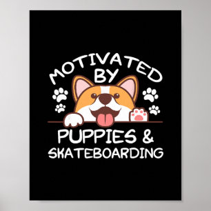 Gemotiveerd poster