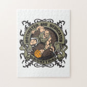 Gemotiveerde Basketball Legpuzzel (Verticaal)