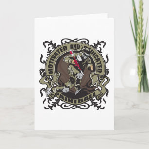 Gemotiveerde Paintball Kaart