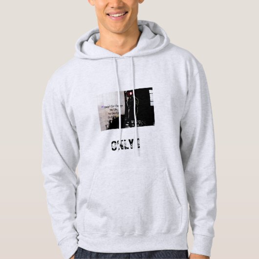 GEMOTIVEERDE ZINNEN HOODIE (Voorkant)