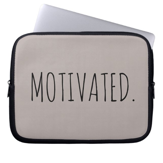 Gemotiverde Laptophoes Laptop Sleeve (Voorkant)