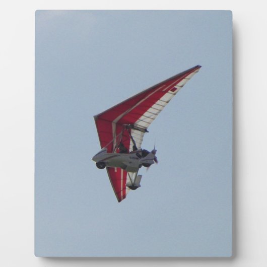 Gemotoriseerde hangglider fotoplaat (Voorkant)