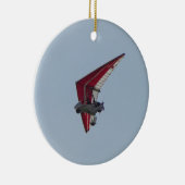 Gemotoriseerde hangglider keramisch ornament (Rechts)