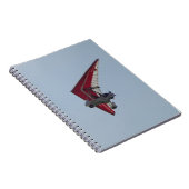 Gemotoriseerde hangglider notitieboek (Rechterzijde)