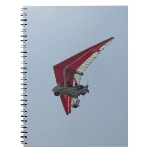 Gemotoriseerde hangglider notitieboek