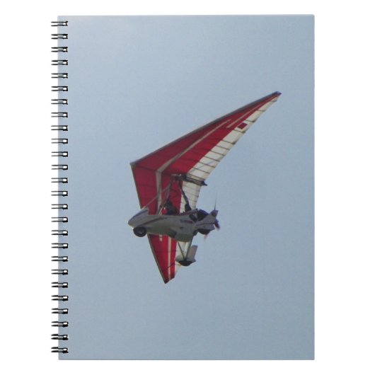 Gemotoriseerde hangglider notitieboek (Voorkant)
