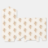 Gemotoriseerde minimalistische Boho Desert Cactus Bedankdoosjes (Ongevouwen)