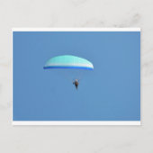 Gemotoriseerde Paraglider Briefkaart (Voorkant)