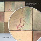 Gemottled gemarmerde aardtoonset van 9 wanddecor c tegeltje