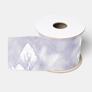 Gemoute blauwbonnetjes grosgrain lint