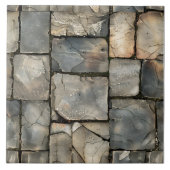 Gemouteerd Flagstone Patio Tegels Close-up Tegeltje (Voorkant)