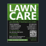 Gemouweerd gazon, Graszorg Flyer<br><div class="desc">Mowed Lawn,  Lawn Care Services Adverteren Flyer door The Visitekaartje Store.</div>