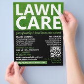 Gemouweerd gazon, Graszorg Flyer (Hand)