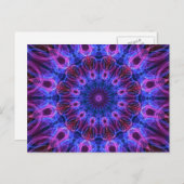 GemRings kaleidoscoop Briefkaart (Voorkant / Achterkant)