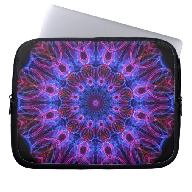 GemRings kaleidoscoop Laptop Sleeve (Voorkant)