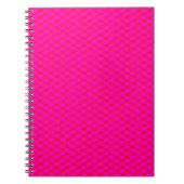 Gemript Magenta Notitieboek (Voorkant)