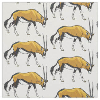 Gemsbok, gemsbuck of Zuid-Afrikaanse oryx Stof