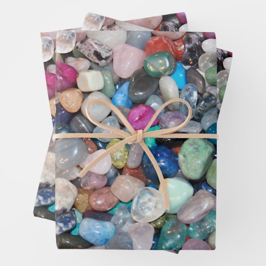 Gemstenen 1 inpakpapier vel (In situ)