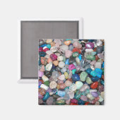 Gemstenen 1 magneet (Voorkant / Achterkant)