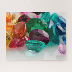 Gemstenen 3 legpuzzel