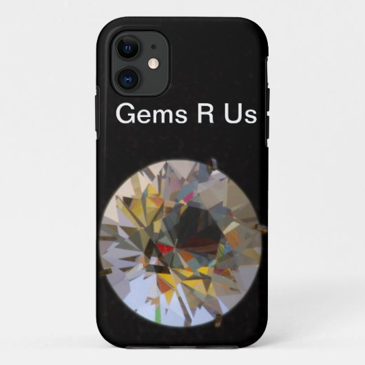 Gemstenen Case-Mate iPhone Case (Achterkant)