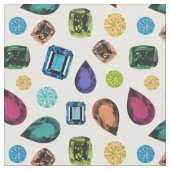 Gemstenen Fabric Stof (Close Up)