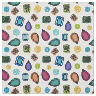 Gemstenen Fabric Stof