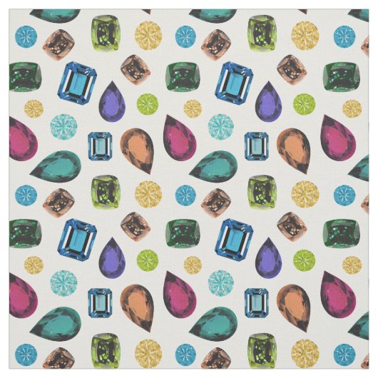 Gemstenen Fabric Stof (Swatch)