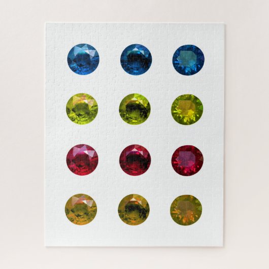 Gemstenen Puzzle Legpuzzel (Verticaal)