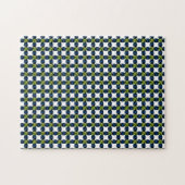 Gemstone Art, Blue and Yellow Legpuzzel (Horizontaal)