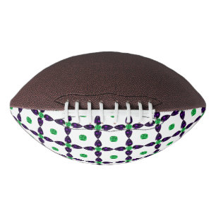 Gemstone Art, Green en Paars American Football