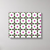 Gemstone Art, Paars groen Canvas Afdruk (Voorkant)