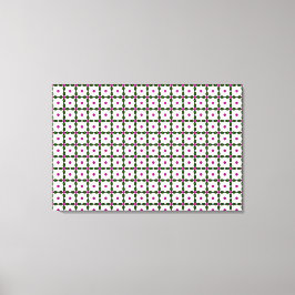 Gemstone Art, Paars groen Canvas Afdruk