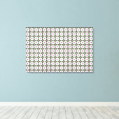 Gemstone Art, Paars groen Canvas Afdruk (Insitu (Houten vloer))