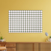 Gemstone Art, Paars groen Canvas Afdruk (Insitu (Woonkamer))