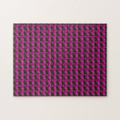 Gemstone Art, Paars groen Legpuzzel (Horizontaal)