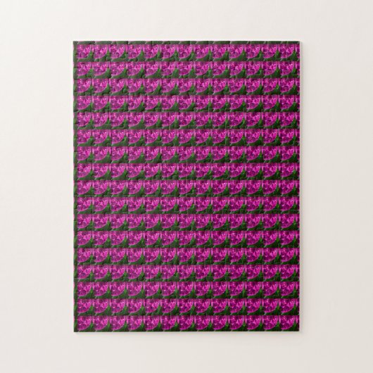 Gemstone Art, Paars groen Legpuzzel (Verticaal)