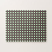 Gemstone Art, Paars groen Legpuzzel (Horizontaal)