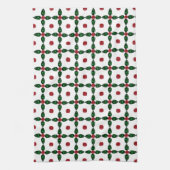 Gemstone Art, Paars groen Theedoek (Verticaal)