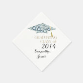 Gemstone Class of 2014 Afstuderen Party Napkins Servetten (Hoek)