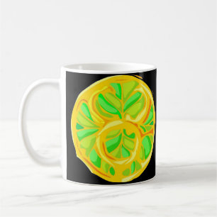 Gemstone Colored Taurus Symbol Koffiemok