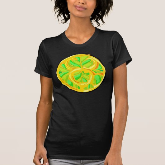 Gemstone Colored Taurus Symbol T-shirt (Voorkant)