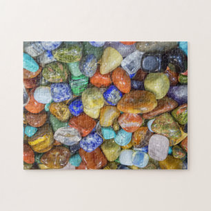Gemstone Crystal Tumked Stones Gemology Legpuzzel