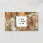 Gemstone Crystals Business Card Visitekaartje (Voorkant)