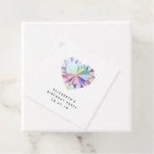 Gemstone Damask Bedankjes Labels (In situ)